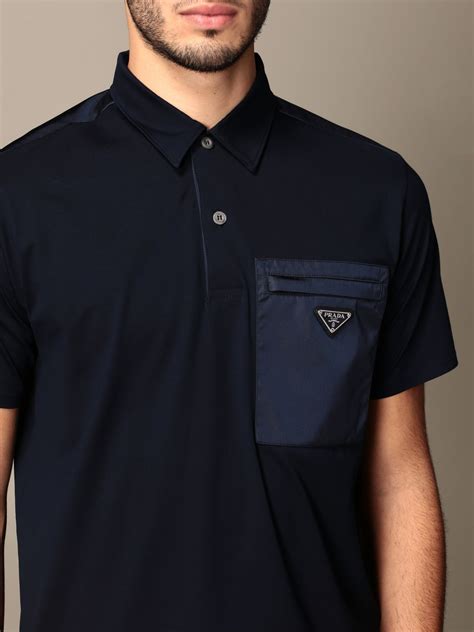 prada polo shirt long sleeve|Prada polo shirt sale.